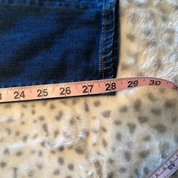 Ann Taylor Perfect Skinny Ankle Jeans Medium Dark Wash Like New Condition - Picture 6 of 8